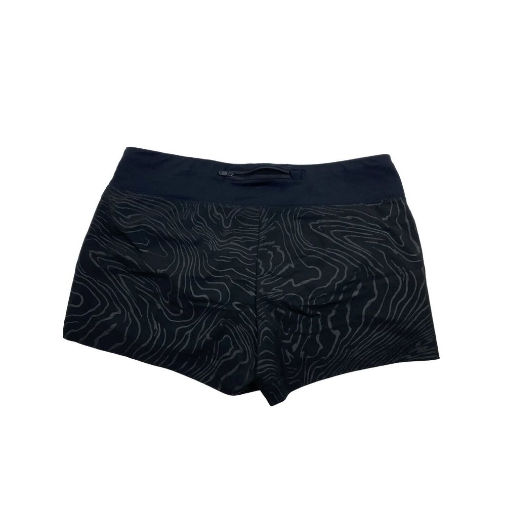 Gap fit Ladies Shorts New Large Black Zipper Back Pocket